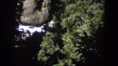Wyoming (1951): Beautiful Waterfall From The River Surrounded By Green Nature