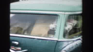 Michigan (1957): A Car Full Of Stuff Like A Moving Of House And A Little Kid