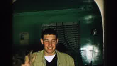 Michigan (1957): Home Movie With Multiple Family Members Standing Inside A House