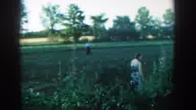Michigan (1957): Old Footage Of A Couple On Their Farm And The Woman Waves