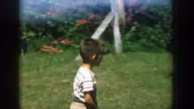Michigan (1957): A Boy Leaves His Dad On The Farm To Go And Use The Restroom
