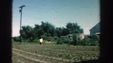 Michigan (1957): A Farm With A Some Field Of Agriculture And A Big White Deposit
