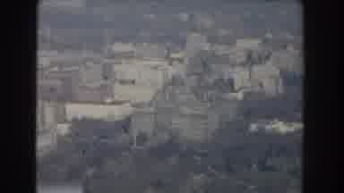 Washington DC (1960): Aerial View Of City Buildings Around Parkland Fortified