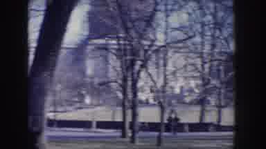 Washington DC (1960): A Beautiful Sunny Day In The City Park Filming The Monuments