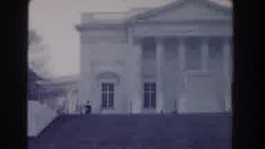 Washington DC (1960): A Military Guard With Rifle Stands Guard At The Tomb Of The