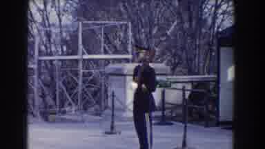 Washington DC (1960): Soldiers Performing Their Ceremonial Duty At The Tomb Of The