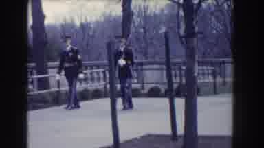 Washington DC (1960): Two Guards Are Marching Elegantly