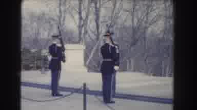 Washington DC (1960): Guards Are Practicing Their Formations