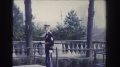 Washington DC (1960): A Man In Suit Waits For Another As They Hurry For A Meeting