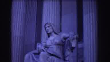 Washington DC (1960): Statues In The Monumental Center Of A Large City Many Years