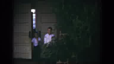 Cuba (1951): Kids Walking Out Of House Entrance