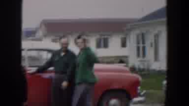 Cuba (1951): A Man And His Wife Dressed In The Same Attire Enter The Car