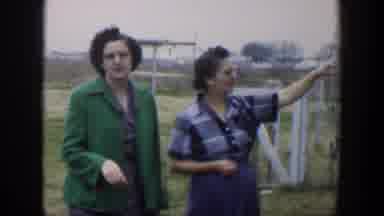 Cuba (1951): Two Women On A Farm With Animals They Are Talking About Something And