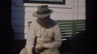 Cuba (1951): Old Man Carving In Colored Video