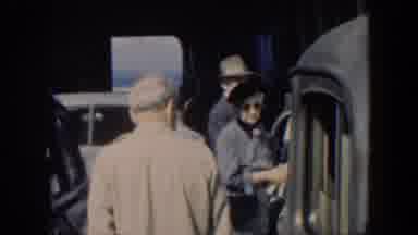 Cuba (1951): A Group Of Men Working In A Busy Transport Setting