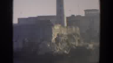 Cuba (1951): Lighthouse On The Coast That Looks To Be In The Corner Of A Military