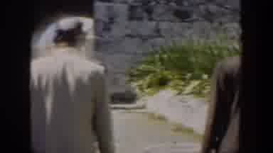 Cuba (1951): Two Men And Women Walk Together After Church Service