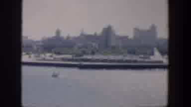 Cuba (1951): Hundreds Of People Gather By The River As They Celebrate