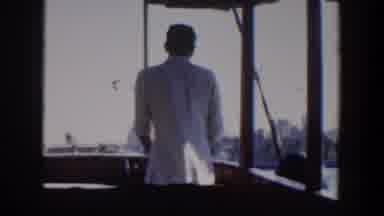 Cuba (1951): The Captain Dressed In White Driving His Beautiful Boat Into The
