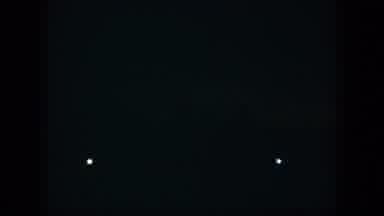 Cuba (1951): Black Background Lit Dots In Different Scenes In Film One Dot Red In