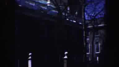 Philadelphia Pennsylvania (1962): Old Footage Of A Building Covered With Trees