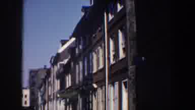 Philadelphia Pennsylvania (1962): View Of Brown Buildings With White Windows On A