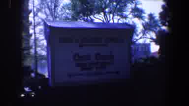 Philadelphia Pennsylvania (1962): Sign Depicting The Entrance To A Garden And A