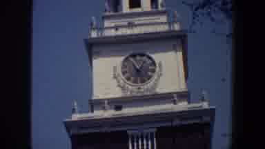 Philadelphia Pennsylvania (1962): View Of A Beautiful And Imposing Clock Tower On