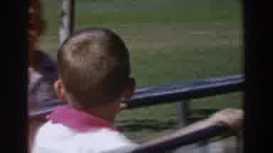 North Hollywood California (1962): A Group Of Kids Playing On A Roundabout At A