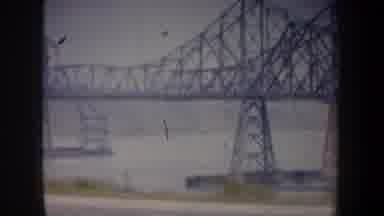 San Francisco California (1957): A Large Electric Transmission Poles Sighted In A
