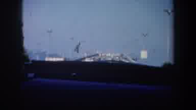 San Francisco California (1957): Car Ride With A View From The Dashboard Of A Car
