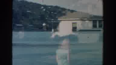 Michigan (1959): Men Women Children It's Summer Time Having Fun Playing A Game On