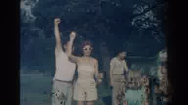 Michigan (1959): Happy Couple Celebrating Something While Other People And