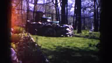 Michigan (1959): Military Camps In The Forest Showing Sacks Heaped With Sand