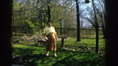 Michigan (1959): She Examines Her Garden Thoroughly