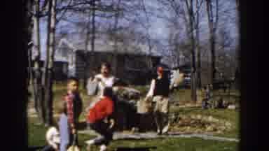 Michigan (1959): A Couple Of A Man And A Woman With Some Kids Making Some Farm