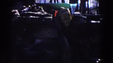 Michigan (1959): A Fountain In A Dark Place And Camera Movement To The Rooms Floor