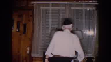 Michigan (1959): ALone Old Man Walking About In The Living Room