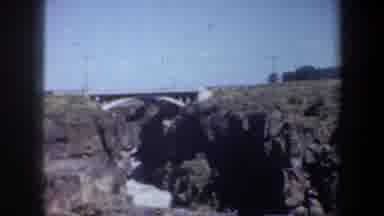 Oregon (1957): View Of Rocky Creek Bridge On A Bright Sunny Day
