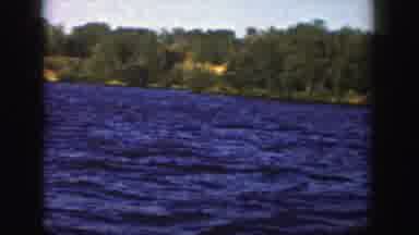 Wisconsin (1958): Nature Being Filmed In A Boat In Clear Blue Water
