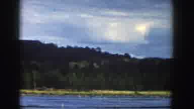 Wisconsin (1958): A Clip Showing Shores Of An Ocean And Its Surrounding Habitat