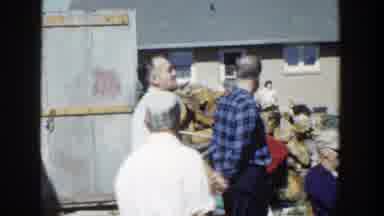 Wisconsin (1958): Family Celebrating A New Born Child Held By Elder Woman