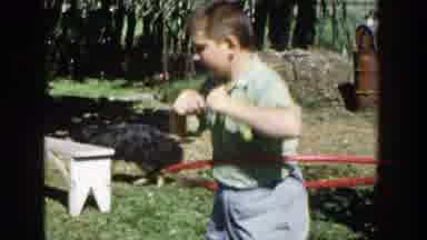 Wisconsin (1958): A Boy Burning Fat Through Exercise By Rolling A Plastic Ring