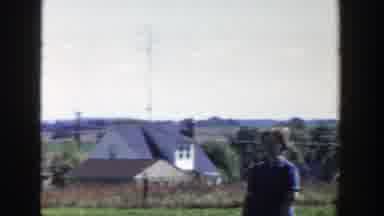 Wisconsin (1958): Vacation Film Showing Recreation Among Trees And Houses In A