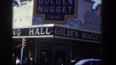 Las Vegas Nevada (1954): Golden Nugget Hall Showcases A Busy Mall Always Filled