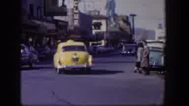 Las Vegas Nevada (1954): One Busy Road in Las Vegas