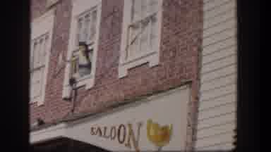 Las Vegas Nevada (1954): Miller Miller Saloon Building With Apartment On nd Floor