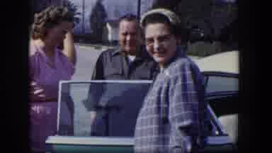 Las Vegas Nevada (1954): A Group Of Men And Women Having A Meeting And Laughing
