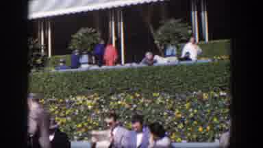 Las Vegas Nevada (1954): Waiting Fans To Watch The Anticipated Horse Racing