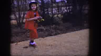 Las Vegas Nevada (1954): Young Girl On A Hobby Horse